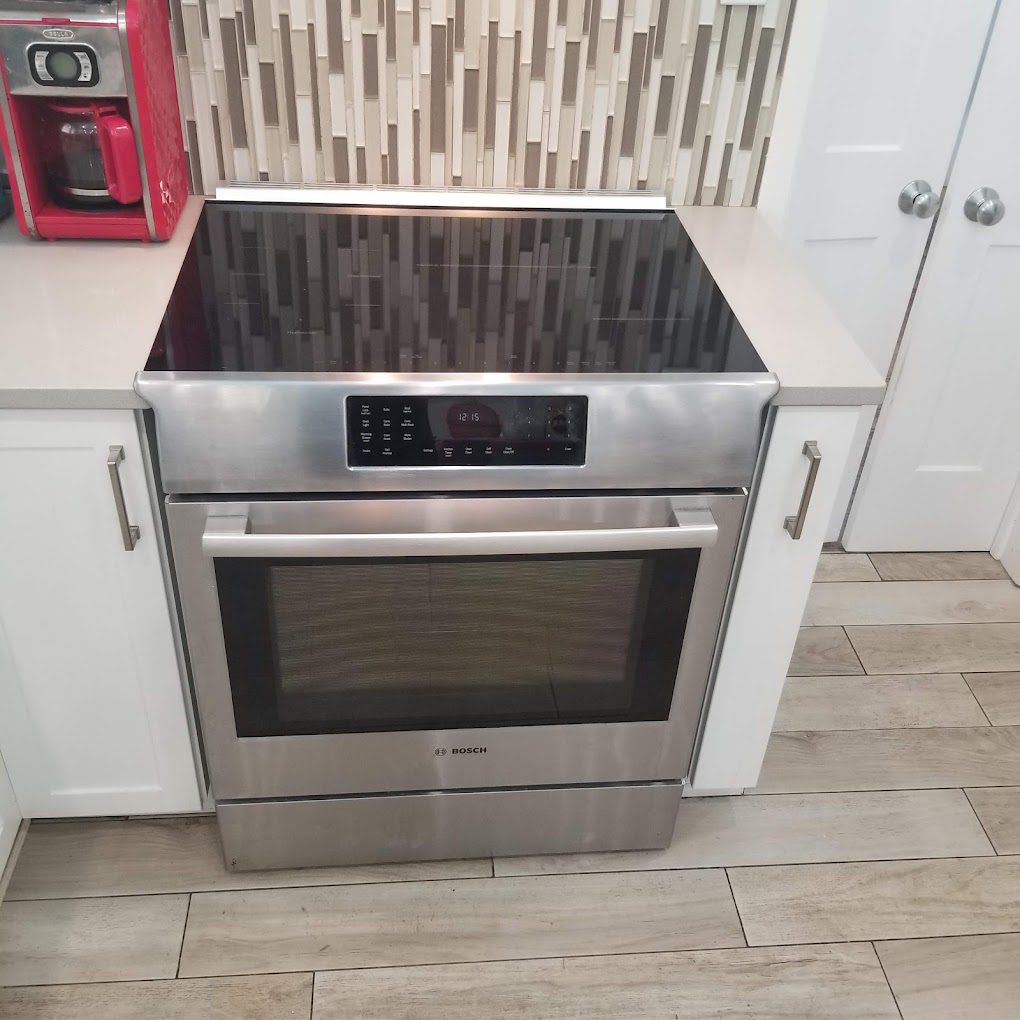electric stove in kitchen needs professional repair