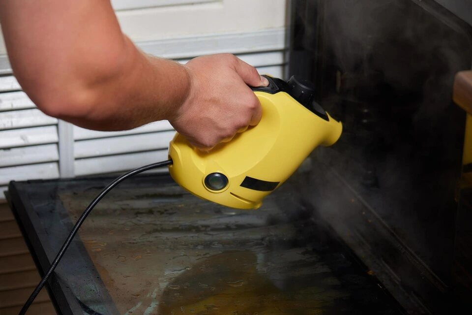 steam oven cleaning