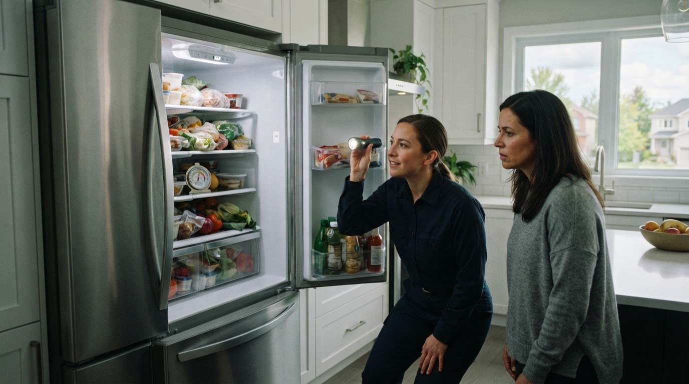 Fridge Not Cooling in Ottawa? Complete Diagnostic Checklist &amp; Repair Guide